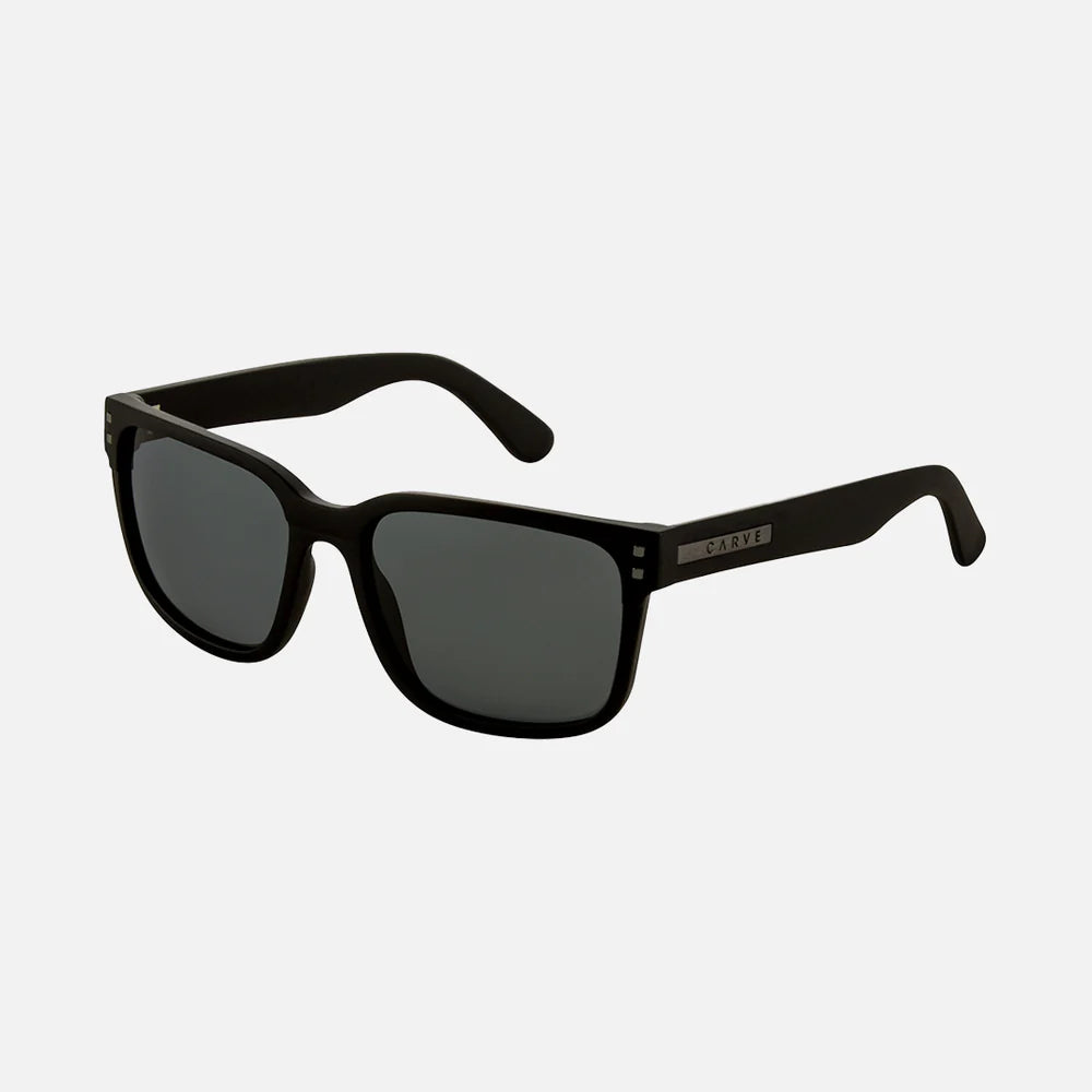 Rivals XL - Matte Black with Gray Polarized Lens