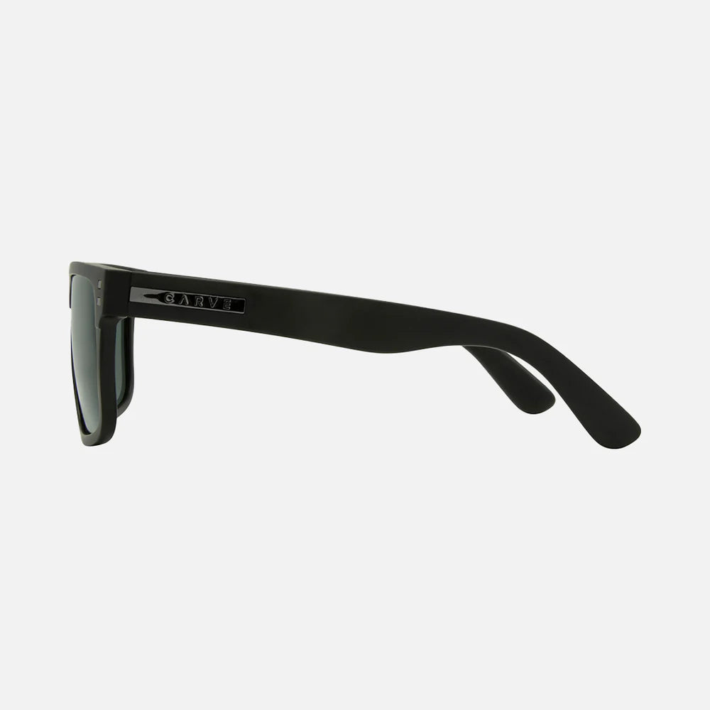 Rivals XL - Matte Black with Gray Polarized Lens