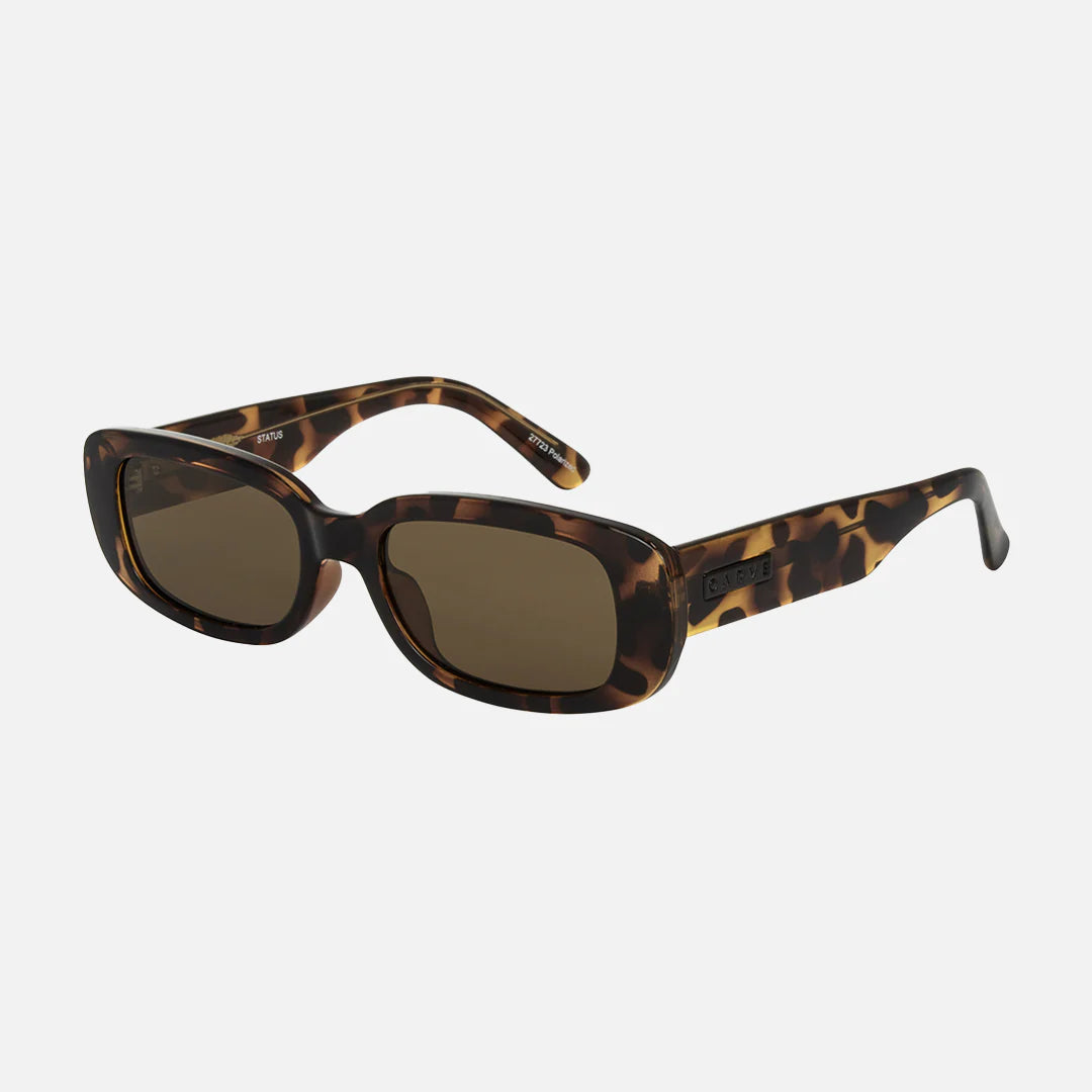 Status - Gloss Dark Tort with Bronze Injected Polarized Lens