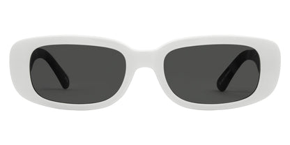 Status - Gloss White/Matt Black Frame with Grey Lens