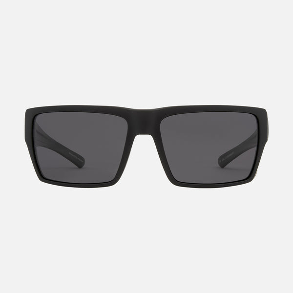MOMENT('81MOVIE MATE 100%+MODERN SOUL P… Sanada - Matte Black Frame Gray Injected Polarized Lens