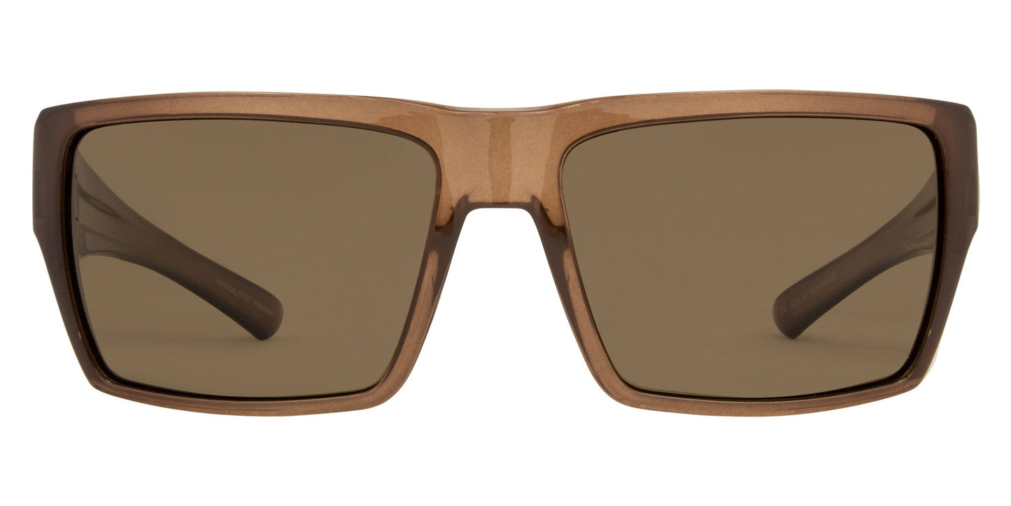 Sanada - Gloss Translucent Coffee Brown Injected Polarized Lens