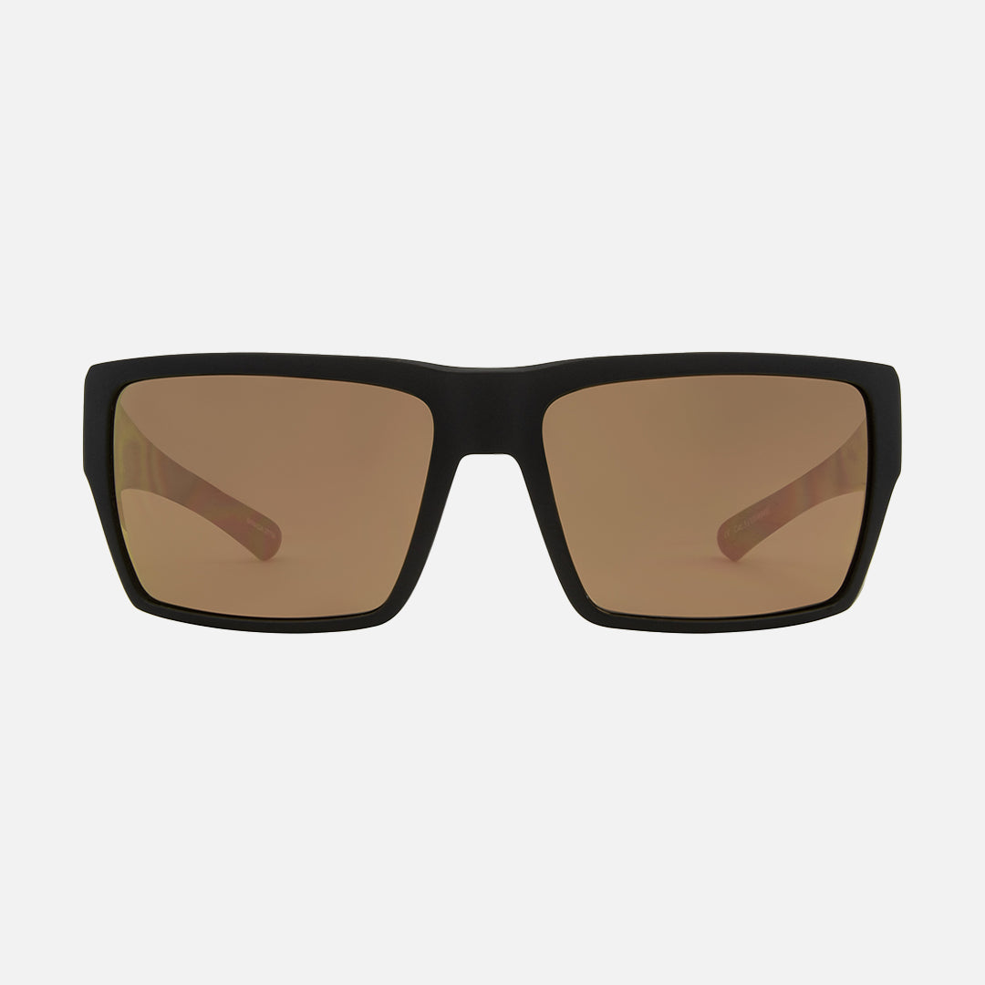 Sanada - Matte Black Frame Gray Copper Iridium Lens