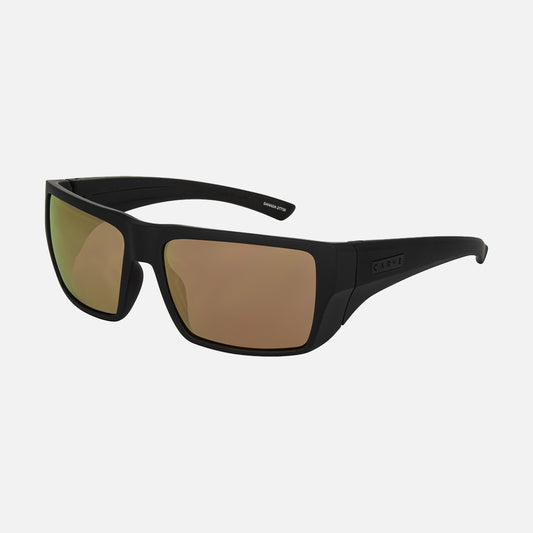 Sanada - Matte Black Frame Gray Copper Iridium Lens