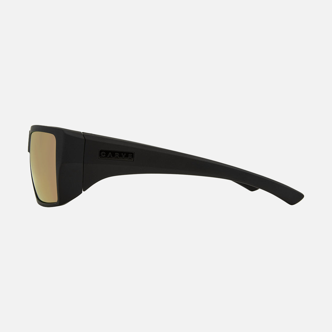 Sanada - Matte Black Frame Gray Copper Iridium Lens