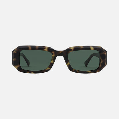 Asher - Matte Tort Frame Green Lens