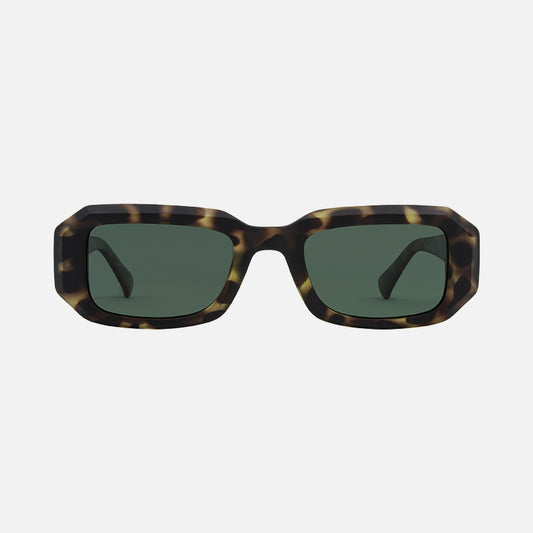 Asher - Matte Tort / Green Lens