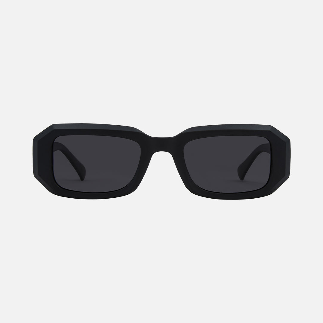 Asher - Matte Black Frame Grey Lens Polarized