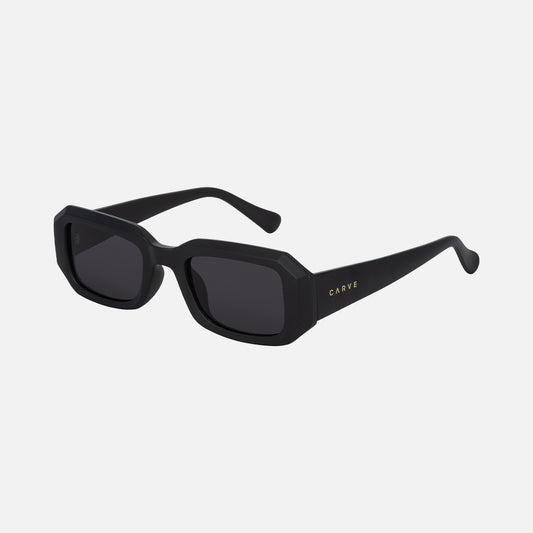 Asher - Matte Black Frame Grey Lens Polarized