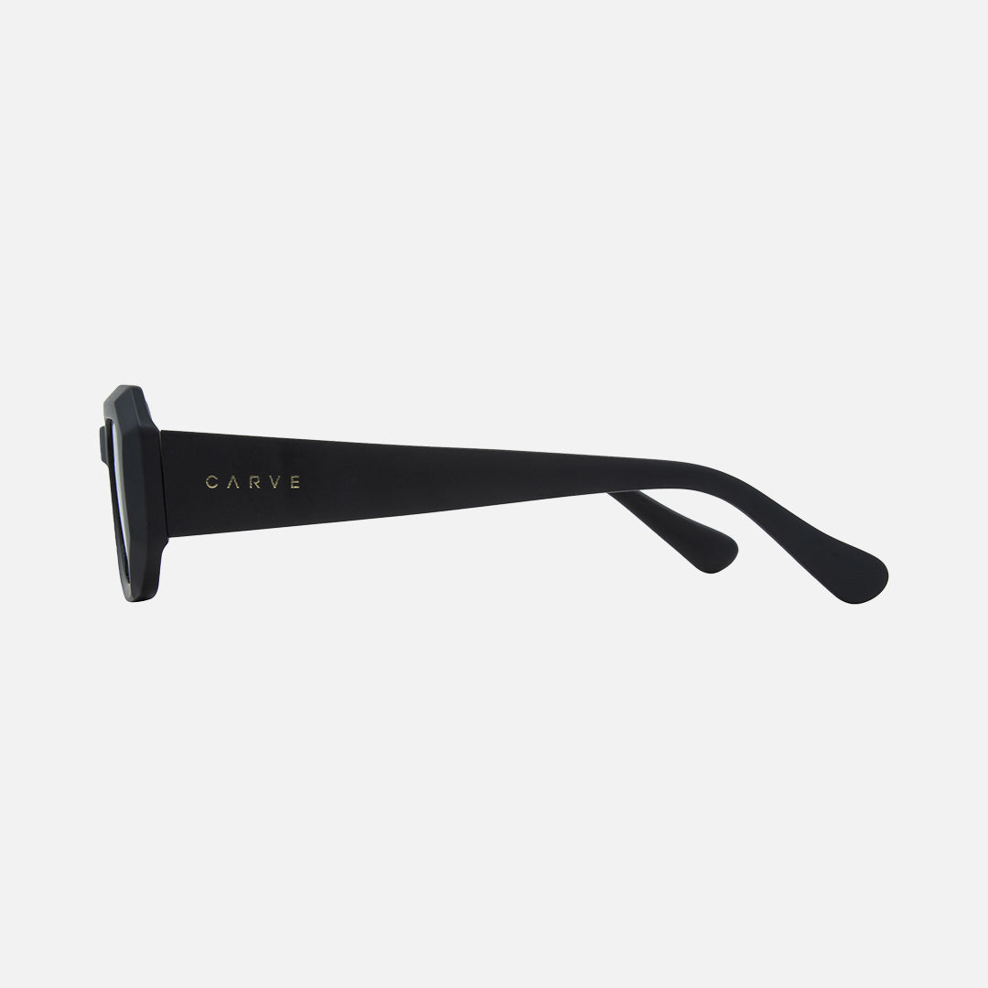 Asher - Matte Black Frame Grey Lens Polarized