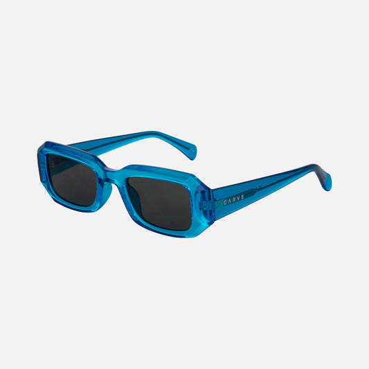 Asher - Gloss Crystal Cyan / Grey Lens