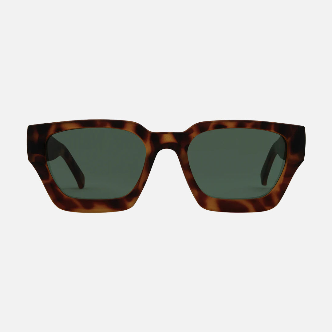 Nova - Matte Dark Honey Tort Green Lens