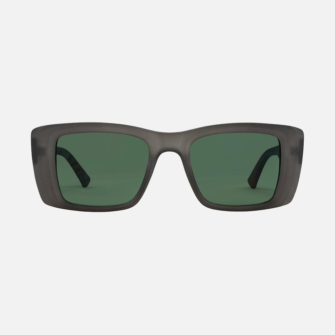 Hey Ho - Matte Translucent Slate Frame Green Lens