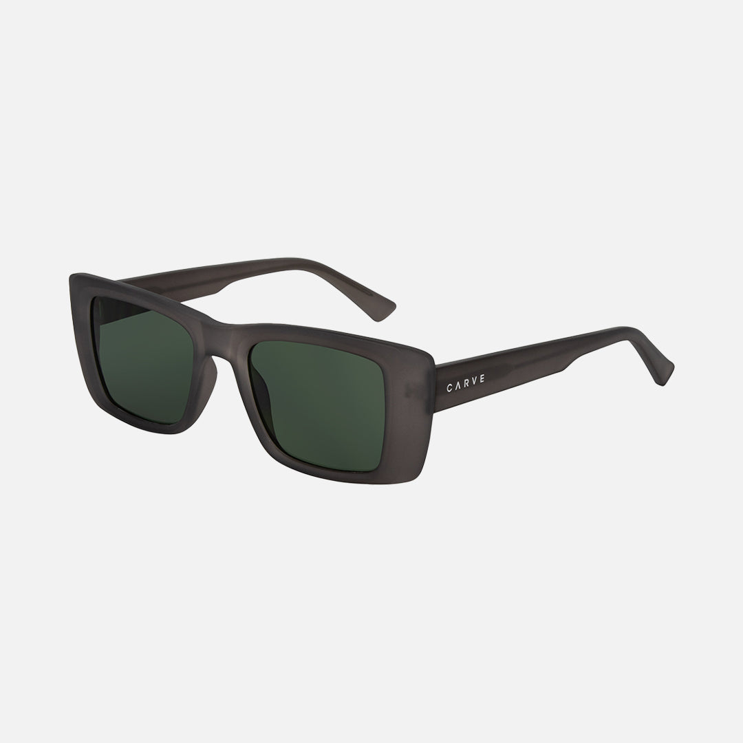 Hey Ho - Matte Translucent Slate Frame Green Lens