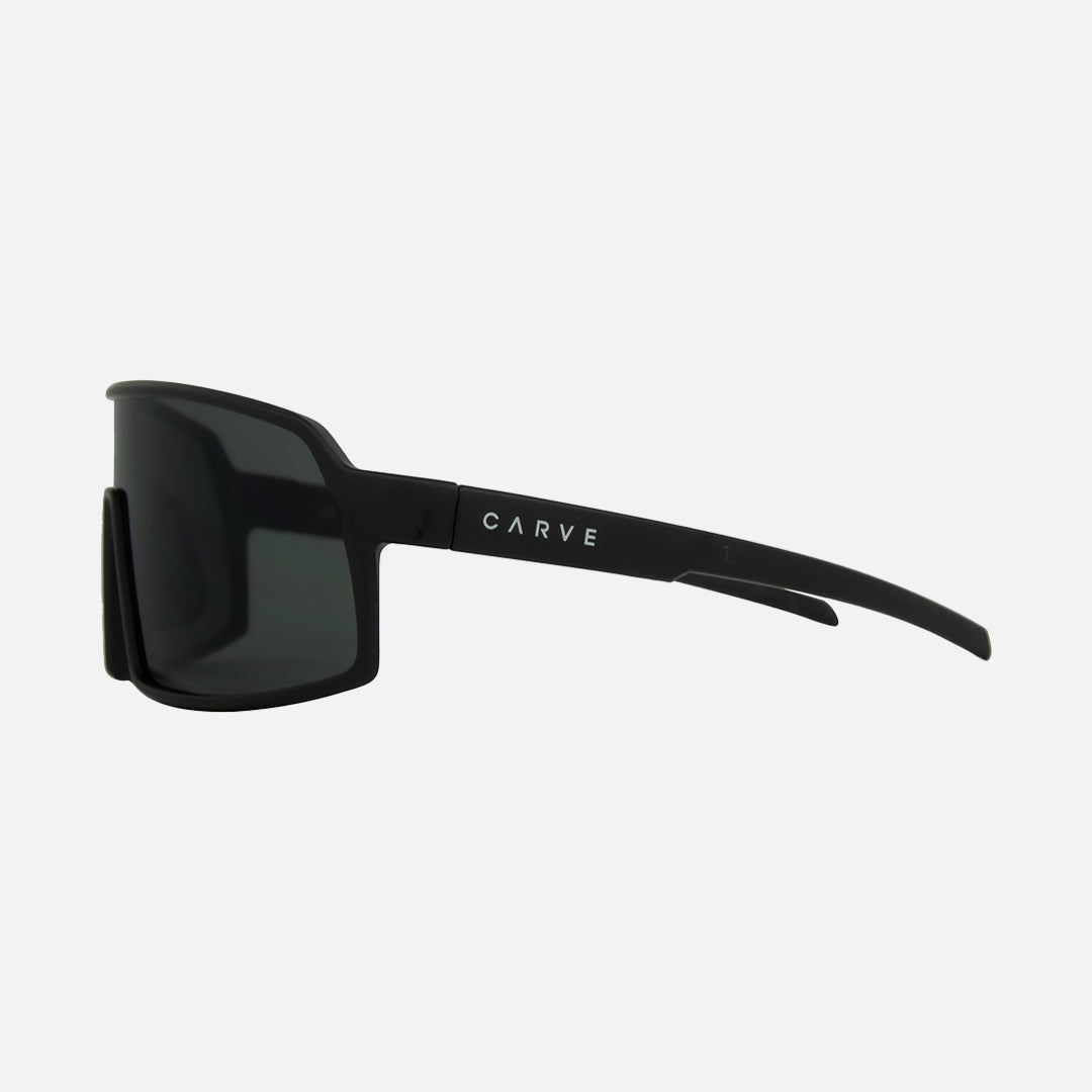 Sierra - Matte Black Grey Sunglasses