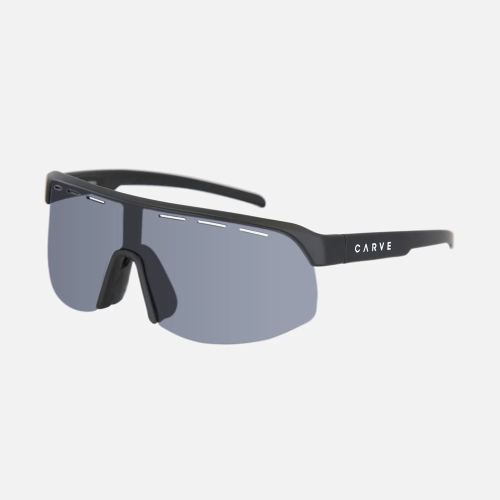Velocity - Matte Black with Grey Vented Lens
