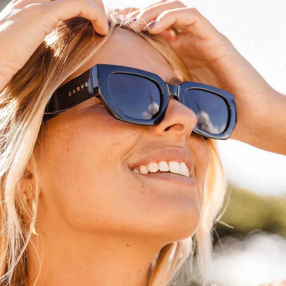 Vinca - Gloss Black Frame Gray Lens