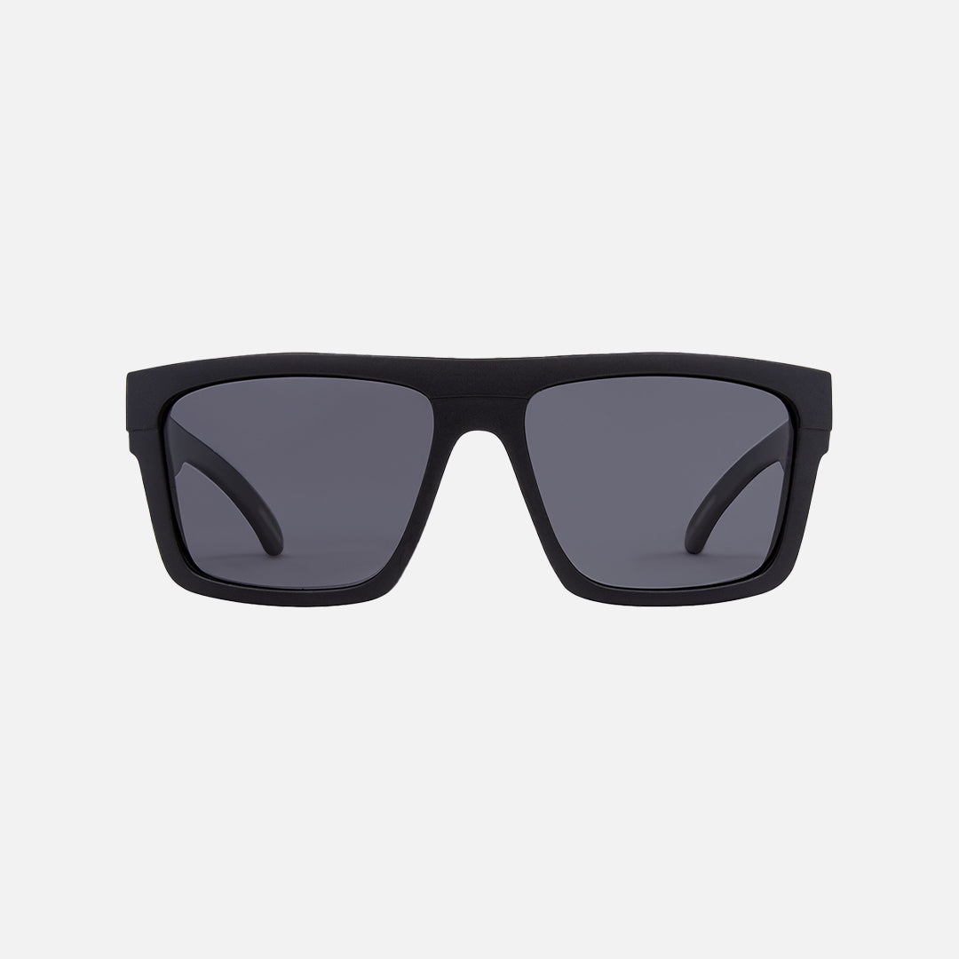 Volley - Matte Black Frame Grey Injected Polarized Lens