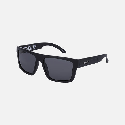 Volley - Matte Black Frame Gray Polarized Lens