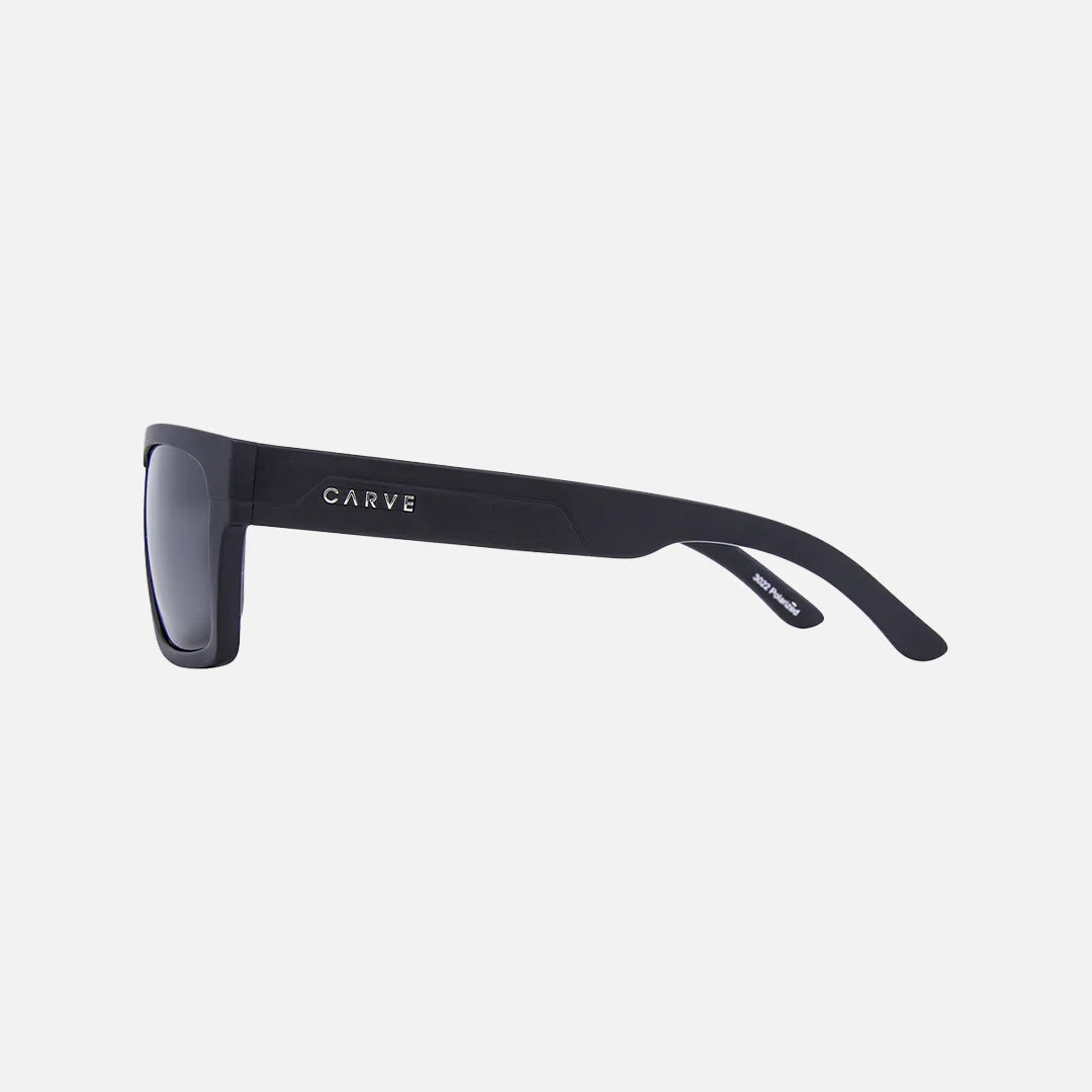 Volley - Matte Black with Gray Injected Polarized Lens