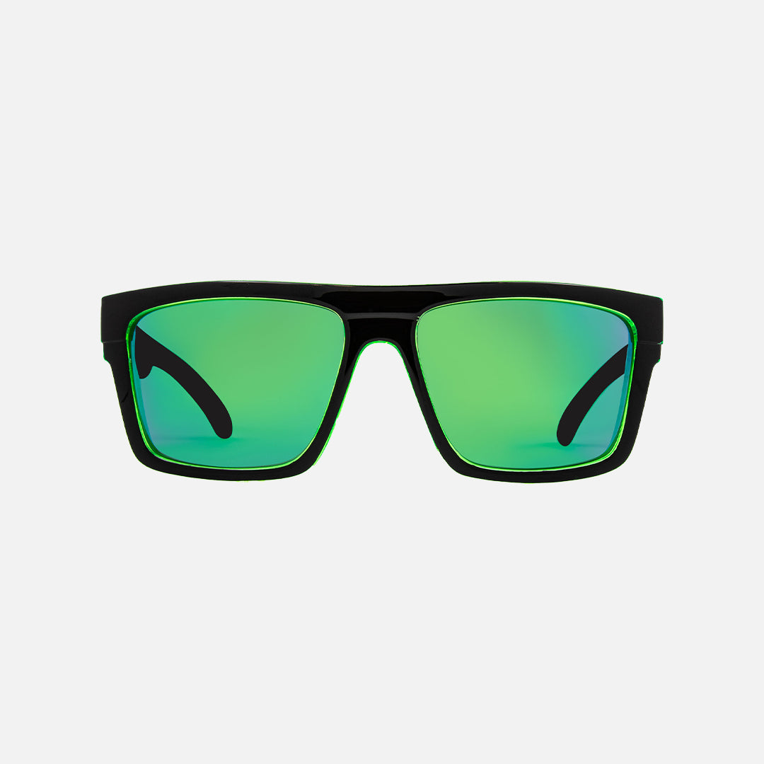 Volley - Gloss Black Green Frame Green Polarized Iridium Lens