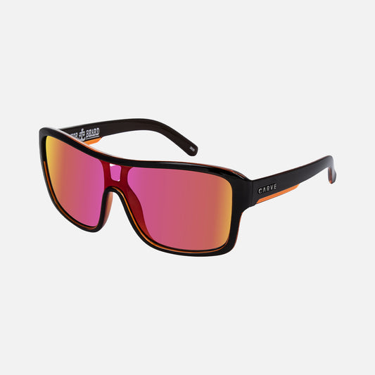 Anchor Beard - Iridium Gloss Black Frame Sunglasses