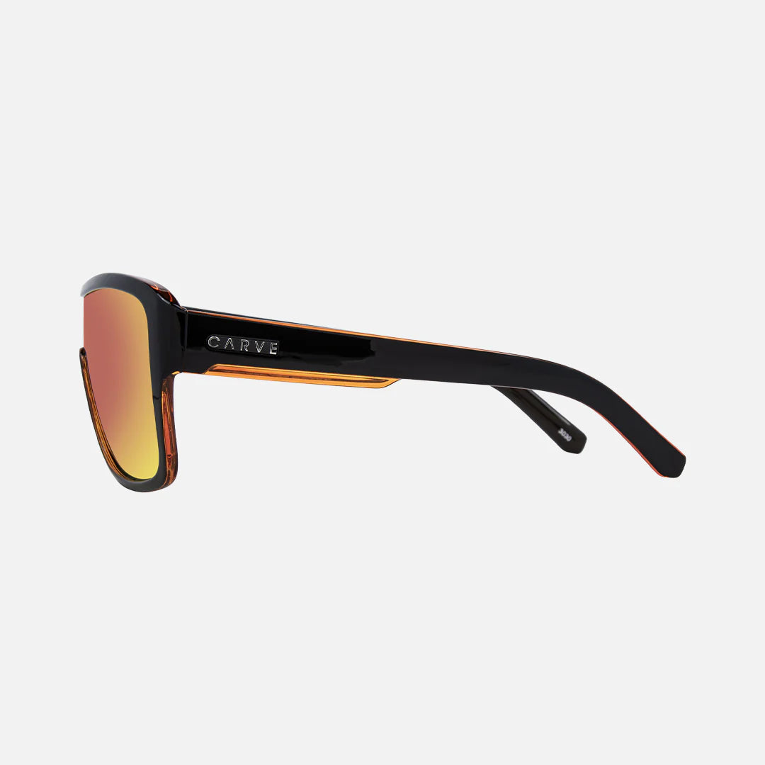 Anchor Beard - Gloss Black with Orange Iridium Lens