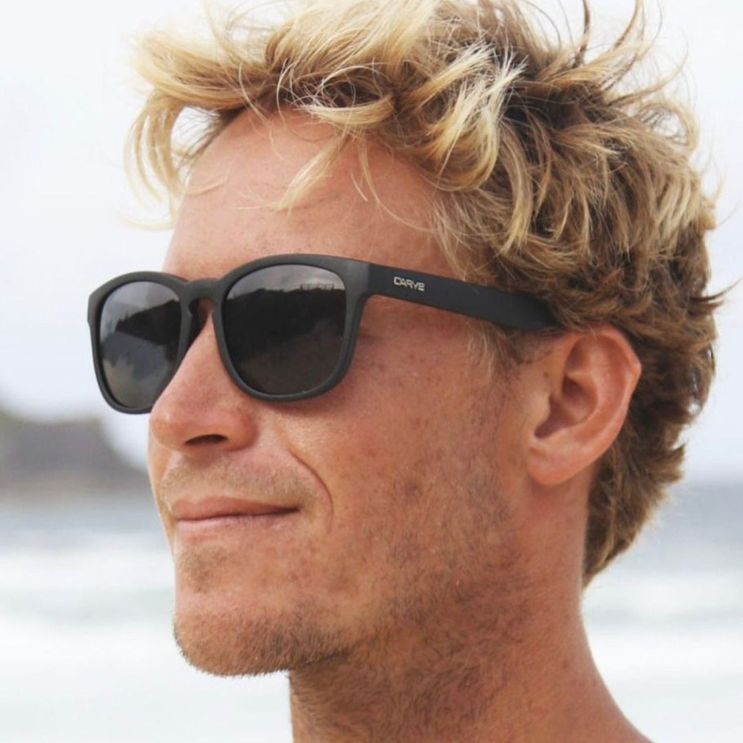 Bohemia - Matte Black with Gray Lens