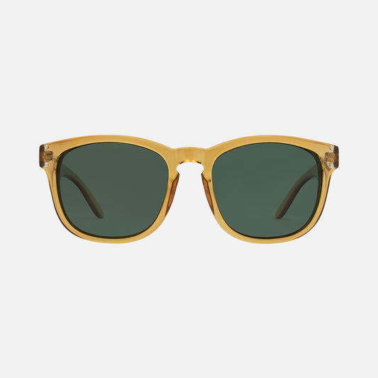 Bohemia - Recycled Crystal Honey Frame Green Injected Polarized Lens