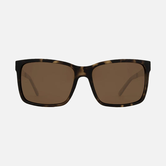 The Island -  Matte Tort Brown Frame Brown Polarized Lens