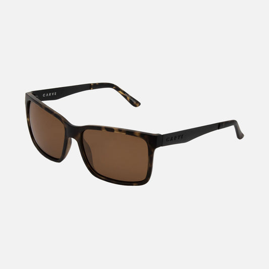 The Island -  Matte Tort Brown Frame Brown Polarized Lens