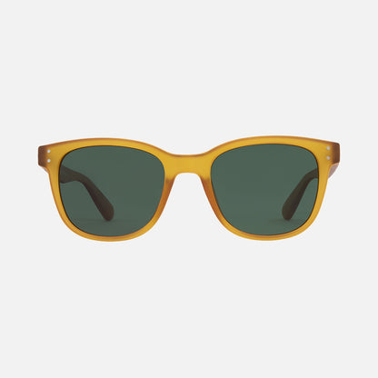 Homeland - Matt Honey Frame Green Injected Polarized Lens