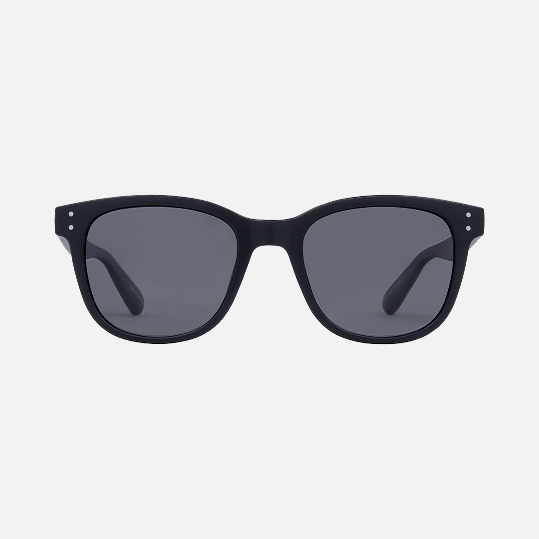 Homeland - Matte Black Frame Gray Injected Polarized Lens