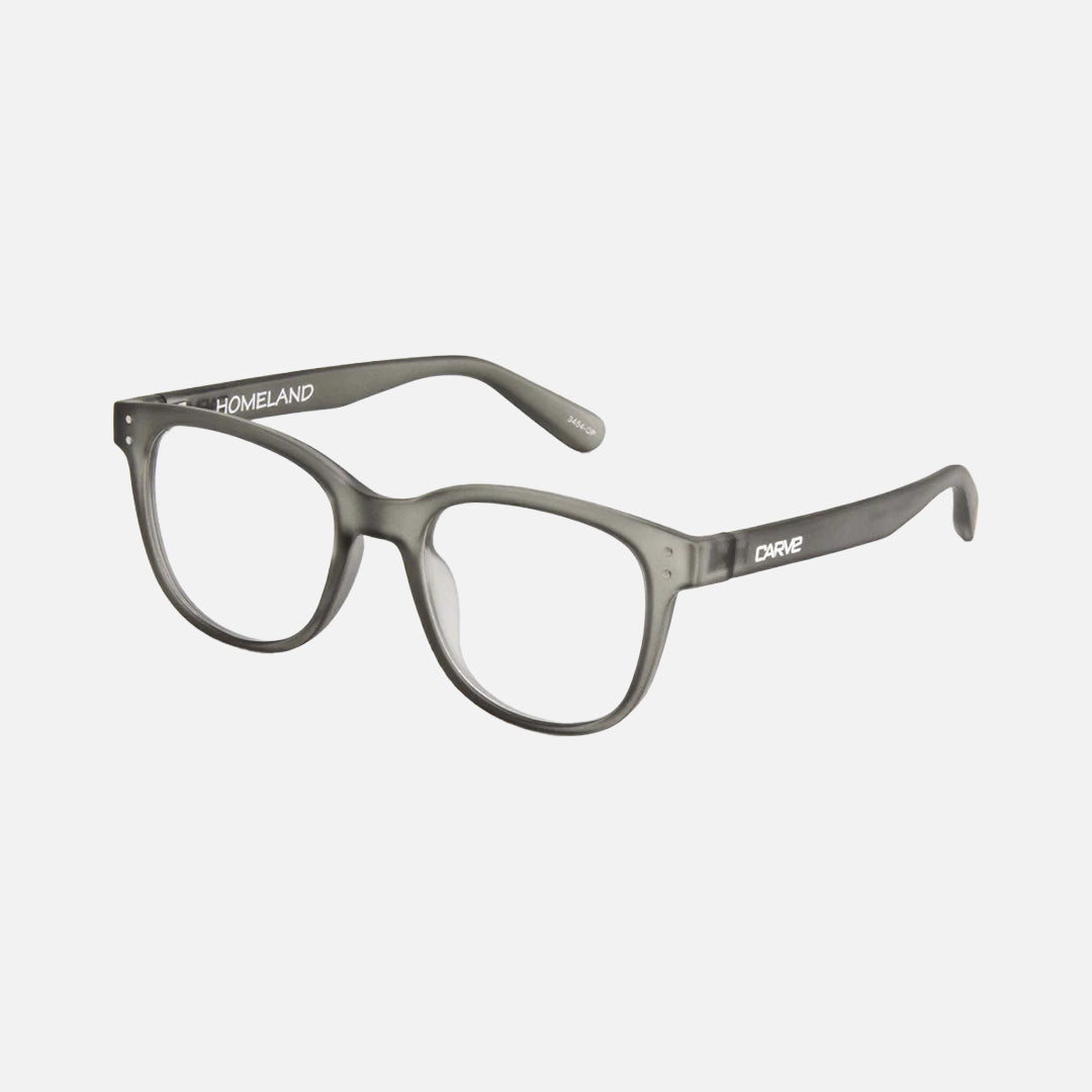 Homeland - Blue Light Gray Translucent Frame Glasses