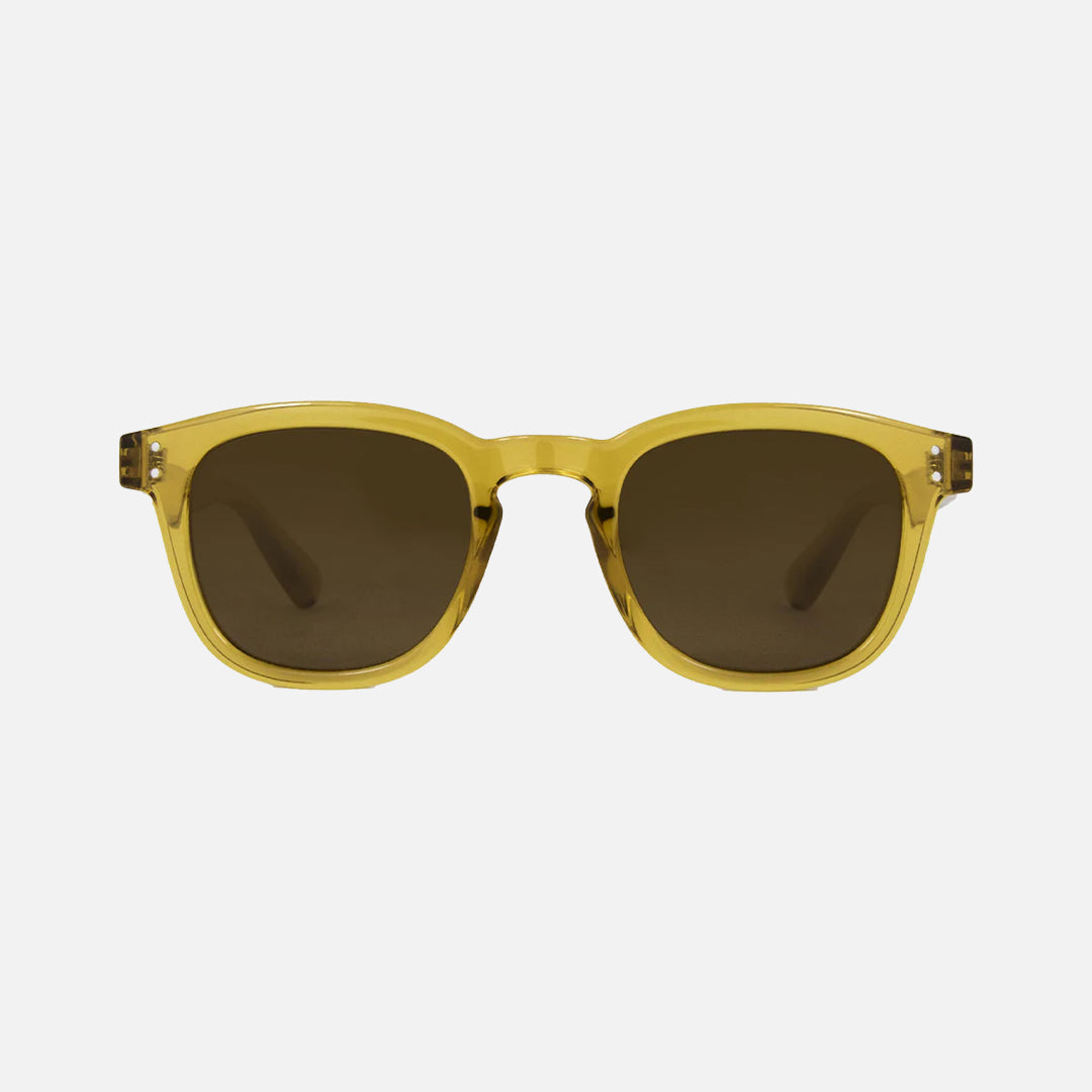 Havana - Clear Honey Frame Brown Injected Polarized Lens