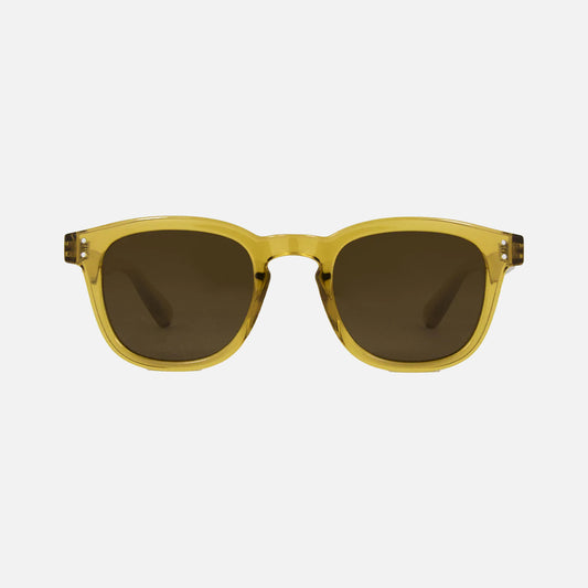 Havana - Clear Honey Frame Brown Injected Polarized Lens