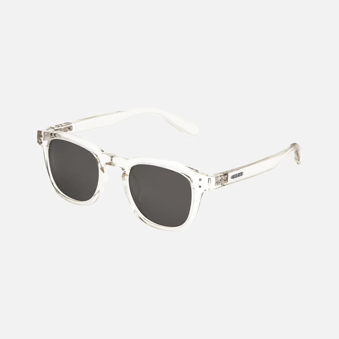 Havana - Gloss Crystal Clear with Gray Polarized Lens
