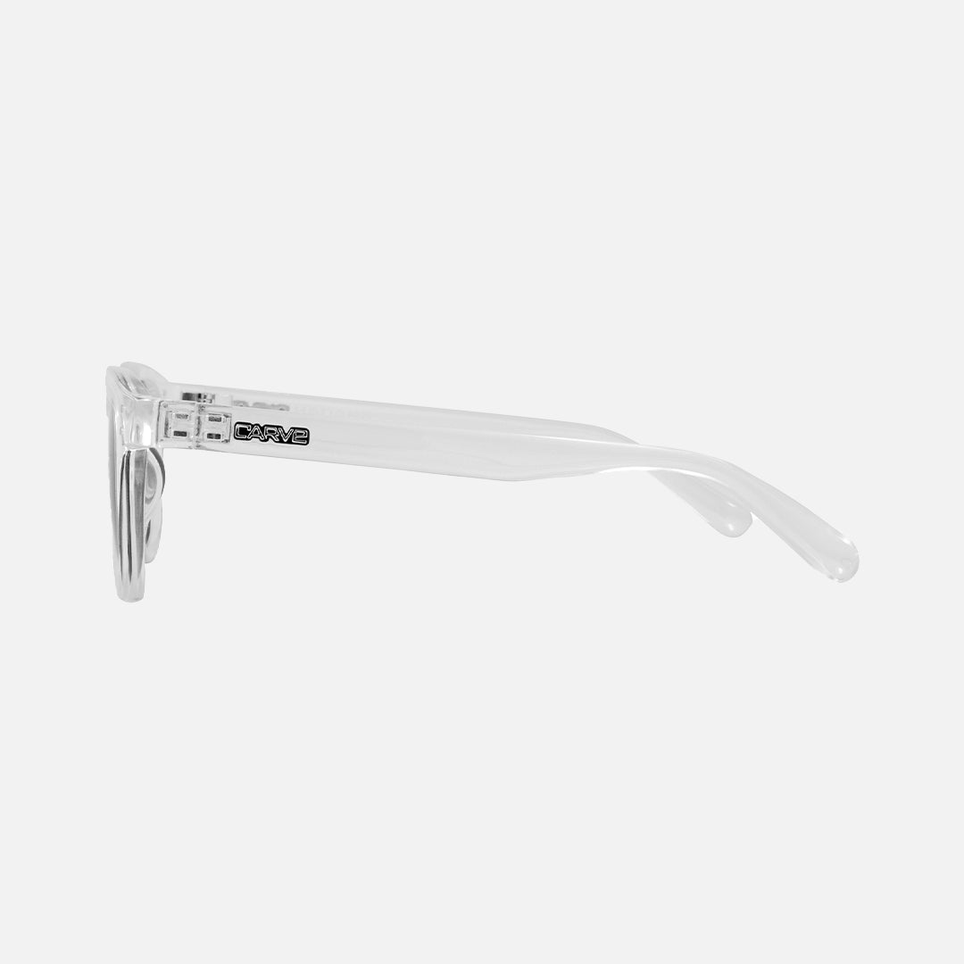Havana - Gloss Clear Frame Gray Polarized Sunglasses