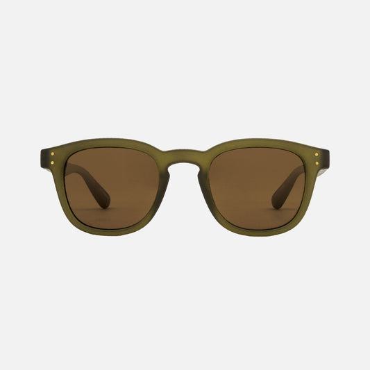 Havana - Olive Translucent Frame Bronze Injected Polarized Lens