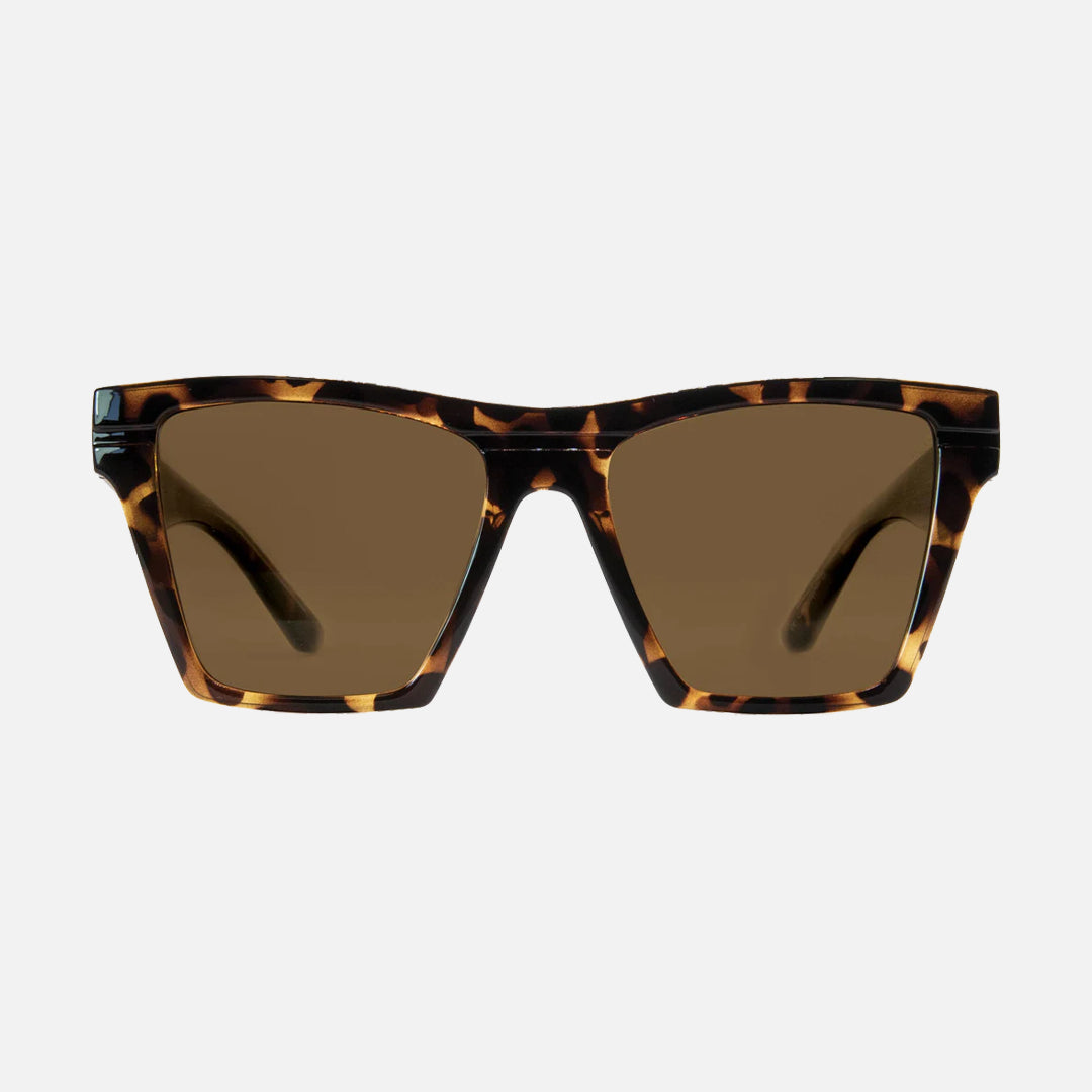 Phoenix - Gloss Crystal Tortoise Brown Polarized Sunglasses
