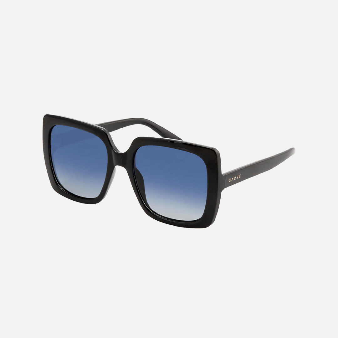 Luna - Gloss Black Blue Gray Gradient - Polarized