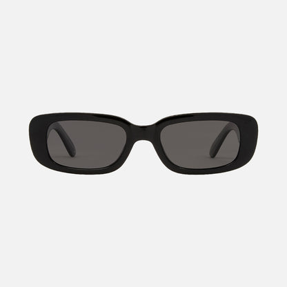 Lizbeth - Gloss Black Recycled Frame Grey Polarized Lens