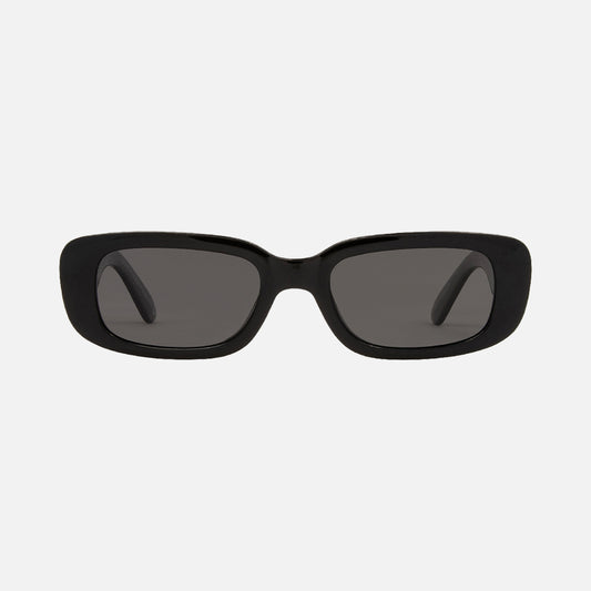 Lizbeth - Gloss Black Recycled Frame Grey Polarized Lens