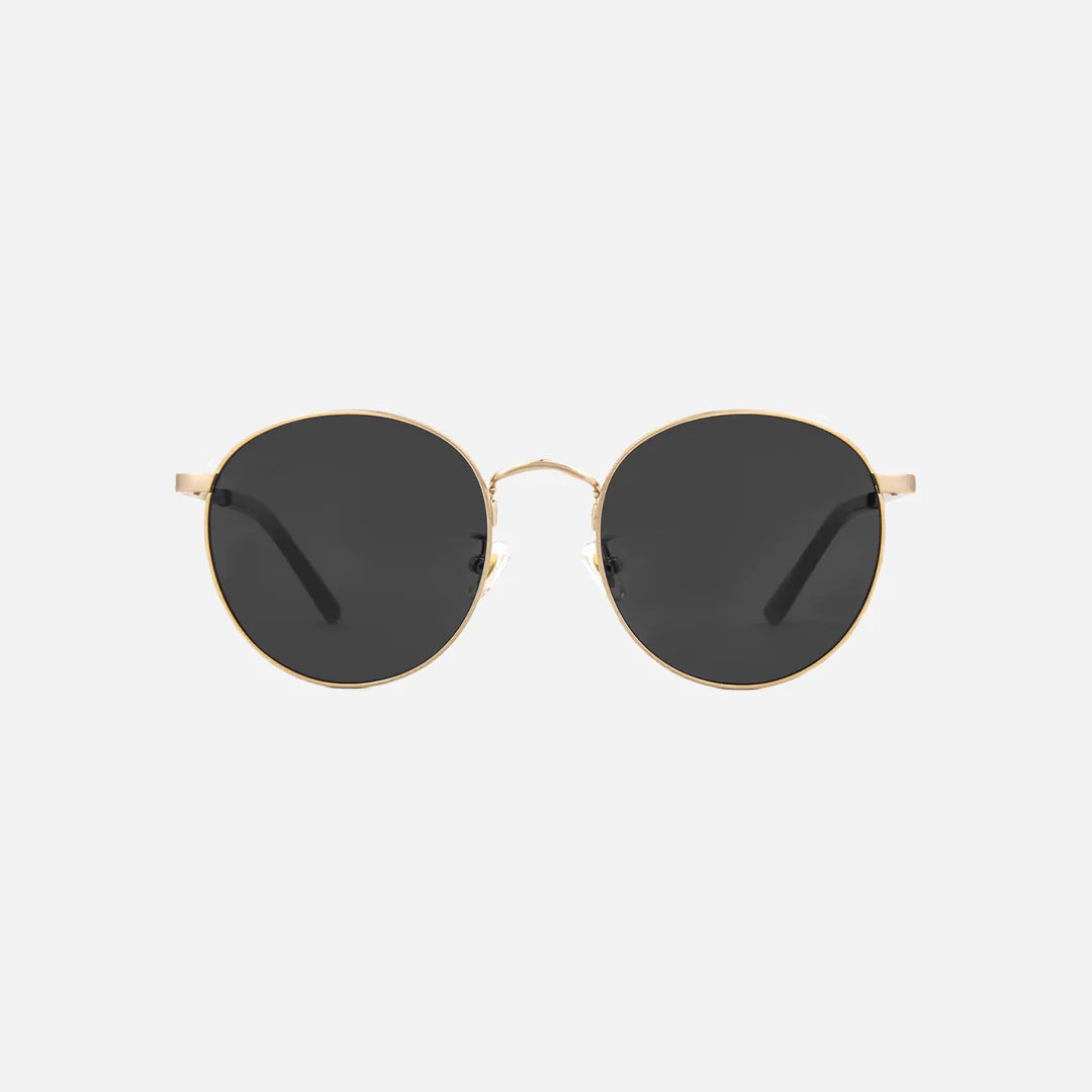 Heidi - Brushed Gold with Smoke Lens