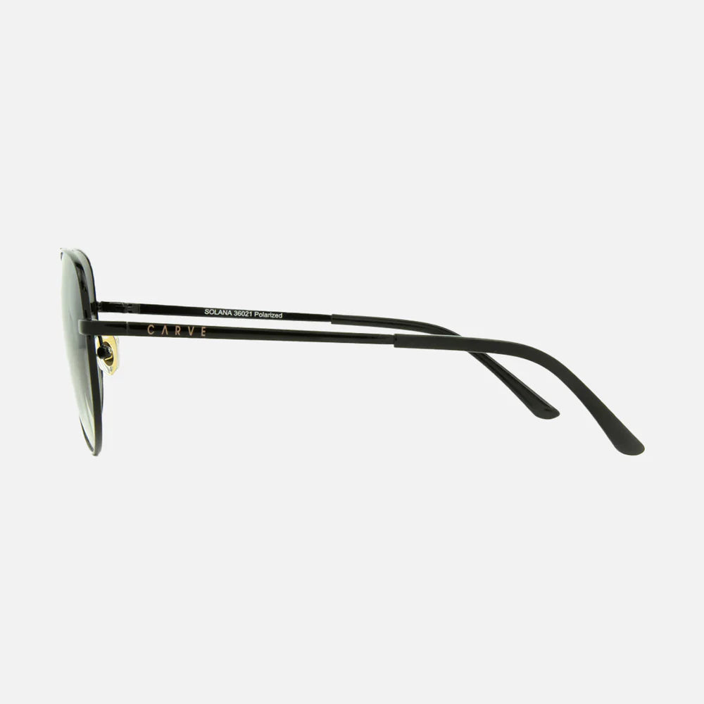 Solana - Gold Metal Frame with Gray Gradient Lens