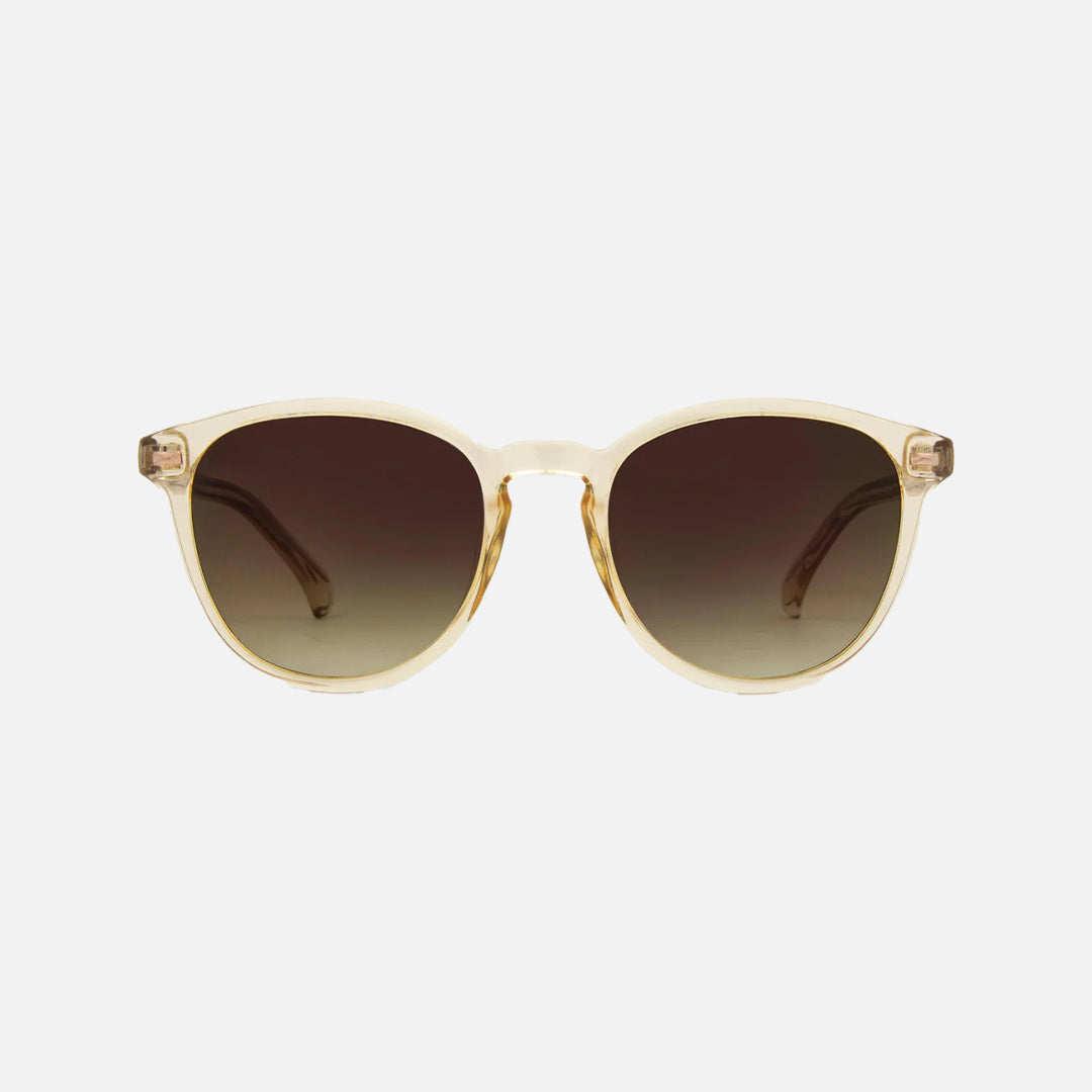 Oslo - Gloss Crystal Caramel Frame Gradient Brown Lens