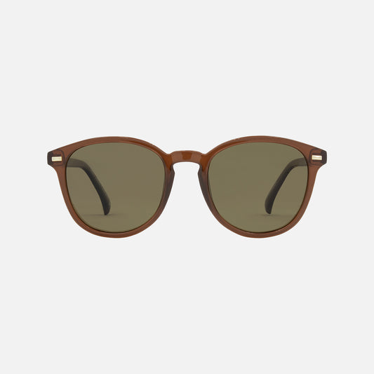 Oslo - Gloss Crystal Tobacco Recycled Frame Brown Polarized Lens