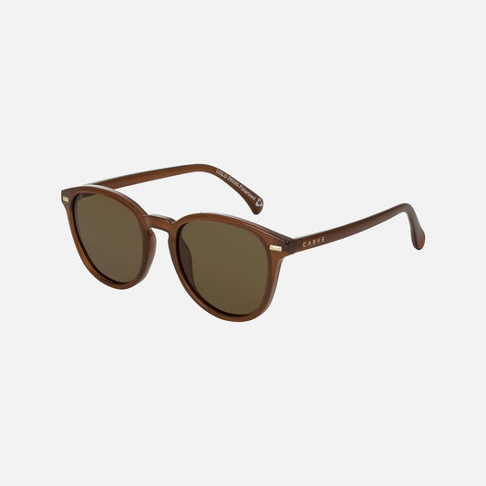 Oslo - Gloss Crystal Tobacco Recycled Frame Brown Polarized Lens