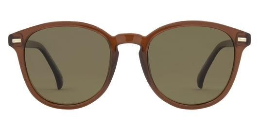 Oslo ♻️ - Gloss Crystal Tobacco Recycled Frame Brown Polarized Lens
