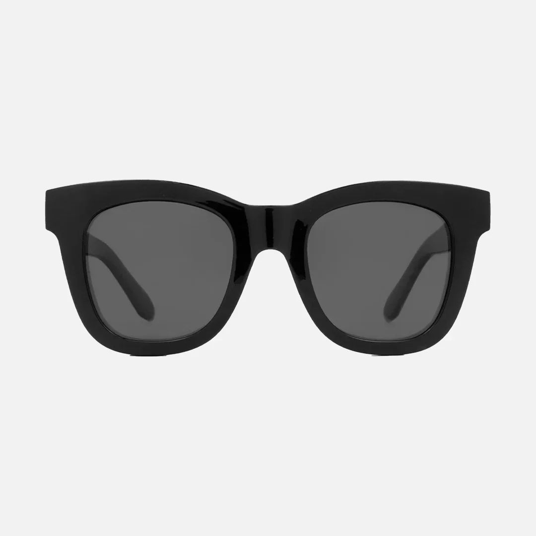 Elba - Gloss Black with Dark Gray Polarized Lens
